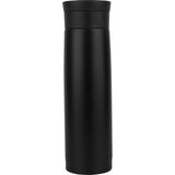 Sedef Silver Çelik Termos Bardak 500 ml Bitki Çayı Demleme Bardağı Tea Cups Thermos Mug Kupa Araç Termos SDF889 - Siyah