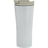 Sedef Silver Çelik Termos Bardak 500 ml Thermos Mug Kupa Araç Termos Coffee Cup SDF522 Tea Cups 548 - Beyaz