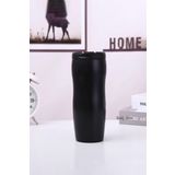Sedef Silver Çift Katman 450 Ml Paslanmaz Çelik Kahve Çay Mug Termos Bardak 510