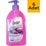 Sedef Sıvı El Sabunu Lavanta Kokulu 500ML x 6 Adet