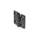Sedef Yaprak Menteşe 40X40 mm Statik Boya ile Çelik Pimli 4 Adet Dayanıklı Hırdavat