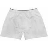 Sedef Yıldızı 1013 Erkek Likralı Boxer Short - Beyaz