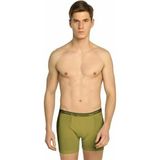 Sedef Yıldızı 1013 Erkek Likralı Boxer Short - Haki