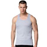 Sedef Yıldızı 1051 Erkek Ribana Sporcu Rambo Atlet 6'lı Paket (Gri, M)