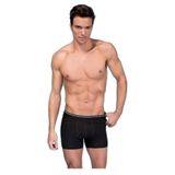 Sedef Yıldızı Ekonomik Erkek Likralı Pamuklu Boxer Don Paçalı
