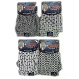 Sedef Yıldızı Erkek Desenli Penye Boxer 1012 - 6 Adet L Karışık Renk