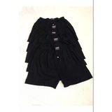 Sedef Yıldızı Erkek Düğmeli Penye Boxer 1094 - 6 Adet - L - Lacivert