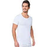 Sedef Yıldızı Erkek Penye Bisiklet Yaka Fanila Atlet 1003 - 6 Adet - XL - Beyaz