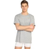 Sedef Yıldızı Erkek Penye Sıfır Yaka Renkli Fanila Atlet 1008 - 6 Adet - 3XL - Gri