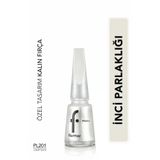 Sedefli Parlak Oje (Beyaz) - Pearly Nail Enamel - Pl201 Luxury White - 8682536035422