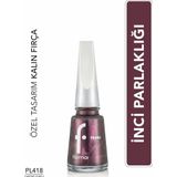 Sedefli Parlak Oje (MOR) - Pearly Nail Enamel - Pl418 Chrome Purple - 8682536035576