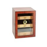 Sedir Ağacı 3 Katlı Camlı Özel Humidor Puro Kutusu rd80khv