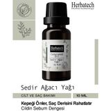 Sedir Ağacı Yağı 10ML Saç Bakımı ve Cilt Bakımı Etkili - 10 ml