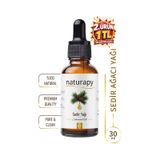 Sedir Ağacı Yağı (Cedarwood Oil) Uçucu Yağ 30 ml Damlalıklı Cam Şişe