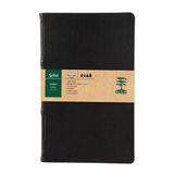 Sedir Defter Selvi Serisi Siyah 13x21 cm Kareli Defter