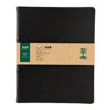 Sedir Defter Söğüt Serisi Siyah 18,5x23,5 cm Çizgili Defter