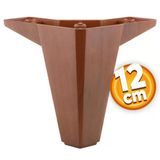 Sedir Lüks Mobilya Kanepe Koltuk Baza Tv Ünitesi Yükseltici Ayağı Ayakları 12 Cm Ahşap Desenli Ayak