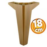 Sedir Mobilya Kanepe Tv Ünitesi Konsol Koltuk Ayağı Ahşap Desenli Koyu Ceviz Renk 18 Cm Ayakları