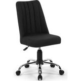Seduna Polo Ofis Koltuğu Siyah Kumaş Kaplama Tekerlekli Ergonomik Çalışma Sandalyesi