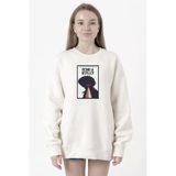 See You In Space Cowboys Minimalist Anime Poster Beyaz Kadın 2ip Sweatshirt