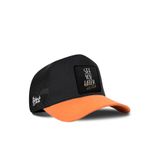 See You Later Never Logolu Kiremit-Siyah Trucker Şapka