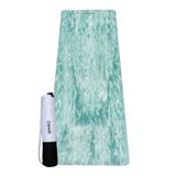 Seeka Marble Yoga Mat - Yeşil (183Cm X 68Cm Eksta Geniş Ekstra Uzun)