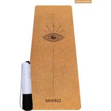 Seeka Yoga Cork Serisi Eye Yoga Mat