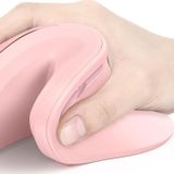 Seenda Ergonomik Kablosuz Dikey Mouse, Bluetooth 4.0+USB - Açık Pembe