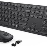 Seenda Kablosuz Klavye ve Mouse, USB ve Type-C - Siyah