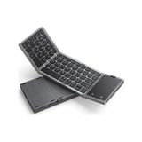 Seenda Seeda Katlanabilir Bluetooth Klavye Gri