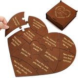 Seenelling 12 Reasons Why I Love You Puzzle Ahşap Kalpler Kutuda Seni Seviyorum Onun için Hediyeler Erkek Arkadaşı Kız Arkadaşı Karı Koca Sevgililer Günü Yıldönümü Düğün Anneler Günü Doğum Günü