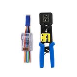 Seenergy Ez RJ45 RJ11 RJ12 Cat5 Cat6 Yeni Nesil Konnektör Lüx Kolay Sıkma Pensesi + 10 Adet Yeni Nesil Jak