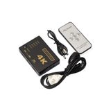 Seenergy HDMI 5 Port Switch 5 Port 4K Kumandalı Ultra Hd HDMI Switch 5 Cihaz 1 Monitör Seçmeli Switch