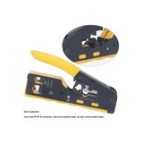SEENERGY SE-3864S CAT7 Yeni Nesil Sıkma Pensesi RG11 RG45 RG6 Cat5 Cat6 Cat7 Network Cat7 Pense