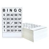 SEETOOOGAMES Bingo Oyun Kartları Sayfaları - Kağıt Kartlar Toplu Yeniden Kullanılabilir - Yetişkinler, Aile, Parti, Büyük Gruplar için Bingo Seti - 120'li Paket