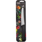 Şef Bıçak Chef Bıçak Qlux Paslanmaz Çelik Chef Bıçak BSF-00883 Tırtıklı Bıçak - Siyah - 2 Adet