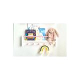 Sef moda 50 cm mdf’lam montessori raf&kitaplık pembe çıta