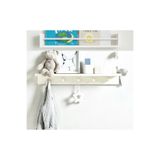 Sef moda 60 cm 2’li mdf’lam montessori raf&kitaplık beyaz