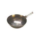 Şef Wok Tava 34- cm Çelik Tava Şef Tava Paslanmaz Çelik Tava - Çok Renkli