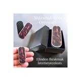 SEF-X Ahsap Tasarım Manyetik Stres Slider - Magnetic Fidget Toy - Odaklanma Oyuncağı, Mıknatıslı Fidget Slider - Özel Baskılı El Yapımı Hediye - Yetişkin Oyuncağı