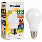 Sefa Ticaret 7.5W LED Filament Soft Ampul Dimmer Uyumlu 75W Eşdeğer 1055 Lümen E27 Duy 2700K Sarı Işık Dekoratif LED Ampul - Altın