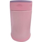 Sefa Ticaret Çelik Içli Termos 500 ml Çelik Kaşık Ile Mor-Pembe - 230 ml