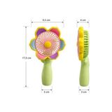 Sefa Ticaret Mini El Fanı USB Şarjlı Type-C Bağlantılı 3 Kademeli Taşınabilir Elektrikli Fan Masaüstü ve El Tipi Kullanım Renk Serinletici Fan Yeşil Pembe Sarı Çiçek