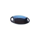 Sefa Ticaret Oval Fırın Kabı Dış Döküm Iç Seramik-Lacivert - 10 cm