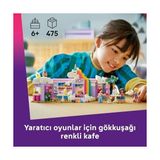 Sefa Ticaret Renkli Düşler Kafe 42684 – 6 Yaş ve Üzeri Çocuklar Için Paisley, Aliya ve Iza Mini Bebekleri ile Çeşitli Kafe Aksesuarları Içeren Yaratıcı Oyuncak Yapım Seti, Hediye Fikri (475 Parça)