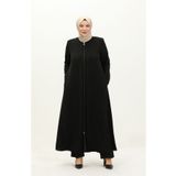 Sefamerve 4005-04 Siyah Ferace