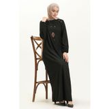 Sefamerve 4141-11 Siyah Kadın Elbise