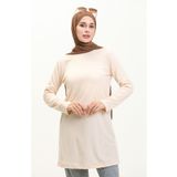Sefamerve 6016-03 Krem Kadın Tunik