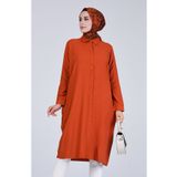 Sefamerve 6433-07 Kiremit Kadın Tunik