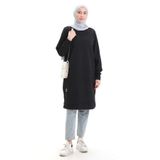 sefamerve Armalı Tunik 0012-16 Siyah